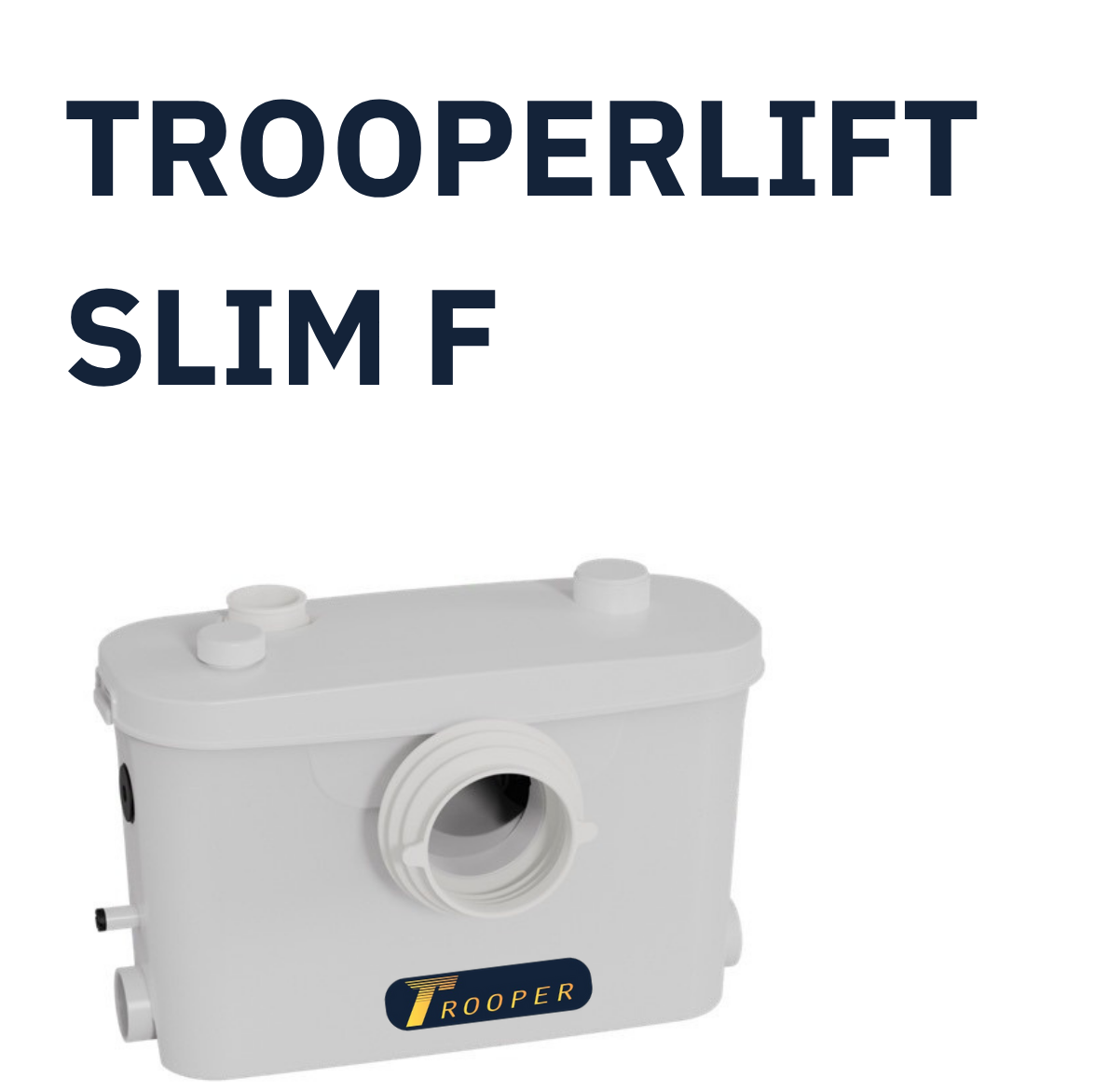 Trooperlift Slim F product image with modern design and logo.