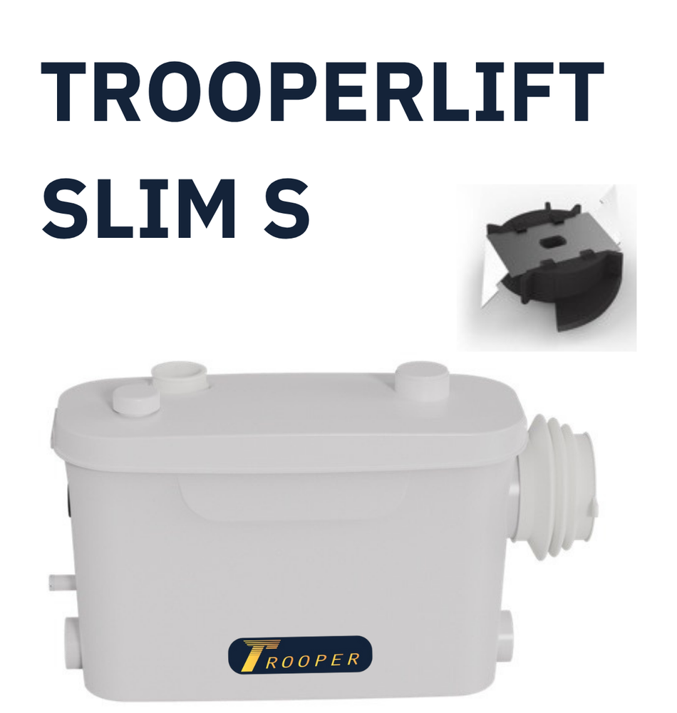 Trooperlift Slim S product image - compact waste management solution.